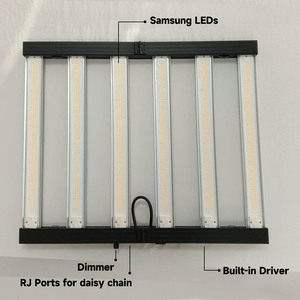 ไฟปลูกต้นไม้ <span class=keywords><strong>LED</strong></span> SLTMAKS 480W 320W 720W ไดโอด Samsung เชื่อมต่อแบบเดซี่เชน ปรับความสว่างได้ ปลูกพืชแนวตั้ง พับเก็บได้ สเปกตรัมเต็ม - Product Image 2
