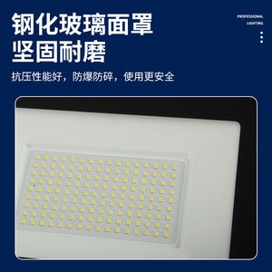 Flood <b>Light</b> 100W IP66 With <b>Motion</b> <b>Sensor</b> Outdoor Waterproof <b>Led</b> Panel <b>Light</b> - Product Image 4