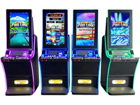 Máquina de Juegos Arcade Fury Series Skill Cabinet de 43 Pulgadas con Pantalla Táctil Vertical, Negra, Personalizada, con 4 Juegos Arcade