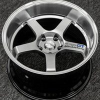 Jantes en alliage d'aluminium haute performance à 5 branches, concaves profondes, multi-tailles pour plusieurs modèles de voitures
