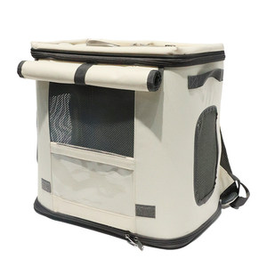 Huayuan Hoopet Pet <b>Backpack</b>: Portable Outdoor <b>Backpack</b>, Breathable, Large Capacity, Stand-Up <b>Cat</b>/Dog Bag - Product Image 5