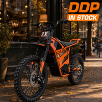 Moto tout-terrain électrique SLMD-2X 8000W 72V 40Ah pour adultes, stock DDP, entrepôt au Royaume-Uni et en Australie