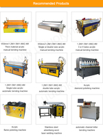 Machine de polissage à flamme de cristal de haute qualité et haute puissance F308 de Chine, machine de polissage à flamme pour plexiglas et acrylique