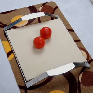 2021 di Vendita caldo Quadrato Pizza In Pietra Con Le Orecchie Per La Cottura - Product Image 2