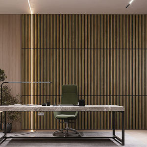 Strisce <span class=keywords><strong>di</strong></span> <span class=keywords><strong>legno</strong></span> eccellenti <span class=keywords><strong>per</strong></span> il pannello <span class=keywords><strong>di</strong></span> parete acustico decorativo ecosostenibile <span class=keywords><strong>listelli</strong></span> <span class=keywords><strong>di</strong></span> <span class=keywords><strong>legno</strong></span> ideale <span class=keywords><strong>per</strong></span> progetti e Design del soffitto - Product Image 6