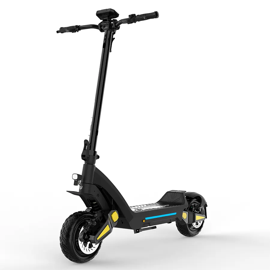 Almacén barato de la UE rápido 60V 23ah todoterreno plegable e scooter 2400W muestras de motor Scooter Eléctrico de doble suspensión