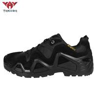 Bottes tactiques YAKEDA pour hommes, randonnée en plein air, entraînement au combat, camping, beige, marron, noir, cuir, daim, tige basse, chaussures camouflage