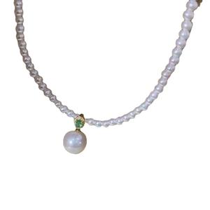 จี้เงินแท้ S925 พร้อมลูกปัดทรงกลมแบนขนาด 9-13 มม. อุปกรณ์ตกแต่งไข่มุก DIY สไตล์แฟชั่นแบบศาสนา รุ่น 30983 - Product Image 5