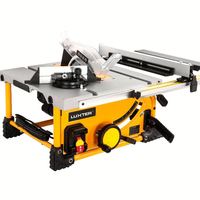Scie à bois électrique portable 220V, scie circulaire horizontale de table, scie à panneaux électrique pour la coupe du bois et de l'aluminium