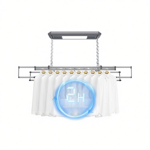 ที่แขวนผ้าอัจฉริยะสำหรับซักผ้าที่ตากผ้าราวตากผ้าราวตากผ้าบนเพดานระเบียง - Product Image 1