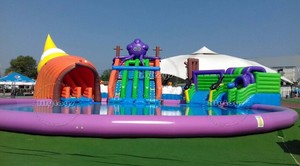 Quảng Châu Nhà Máy Giá Tốt Nhất <span class=keywords><strong>Inflatable</strong></span> Trượt Nước Với Hồ Bơi Thiết Bị Công Viên Nước <span class=keywords><strong>Inflatable</strong></span> Lilytoys Đã Sẵn Sàng Tàu - Product Image 6