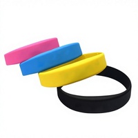 Bracelet en silicone RFID NFC pour usine avec contrôle d'accès lecture-écriture pour parcs de jeux et parcs aquatiques multi-usages