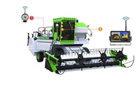 Sistema de Cámara Inalámbrica Digital para Tanques de Granos de Cosechadoras | Kit de Monitor 2 en 1 con Luz de Trabajo LED AHD 1080P | Tractor Agrícola, Vehículo Agrícola