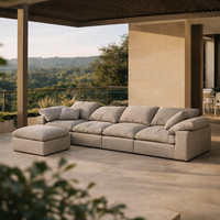 Zeitgenössisches und angesagtes Cloud-Sofa: Modulare Cloud-Couch mit Cloud-Sofa-Elementen und knochenlosem Cloud-Sofa-Design