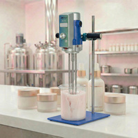Homogeneizador de Alto Cizallamiento AE70 SS316L, Mezclador Dispersor de Laboratorio para Líquidos de Baja a Media-Alta Viscosidad