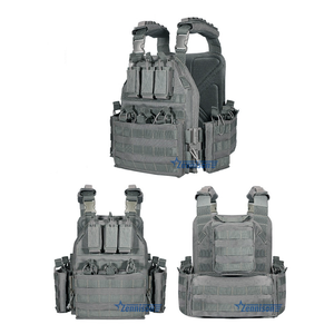 سترة واقية من النايلون والبوليستر من أكسفورد ، معدات السلامة التكتيكية للوحة 10x12" - Product Image 4