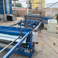 Ligne de soudage entièrement automatique contrôlée par CNC pour la fabrication de mailles de soutènement de tunnels miniers et de protection contre les chutes de roche