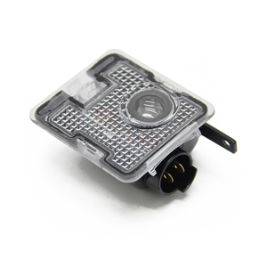 Autodragons Azul Blanco Rojo Mk2 Mk3 Mk4 ¡Oferta! Luz de espejo cuadrada personalizada con logo DIY - Product Image 2