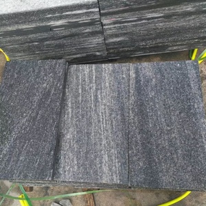 Biasca <span class=keywords><strong>Gneiss</strong></span> G302หินแกรนิตสีเทาที่มีเส้นเลือดสีขาวที่จอดรถกระเบื้องหิน20X20และ50X50ลดราคา - Product Image 5