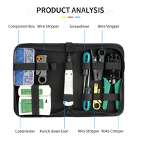Kit d'Outils de Maintenance et Réparation Informatique Réseau – Ensemble d'Outils à Main pour l'Entretien des Ordinateurs