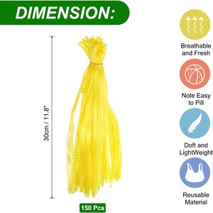 ถุงฟักไข่ไนล่อนตาข่ายนำกลับมาใช้ใหม่ผลิตตาข่ายยืดหยุ่นพลาสติกอาหารทะเลต้มสำหรับ - Product Image 2