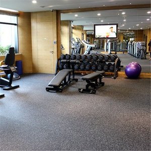 Bền màu đen EPDM 2 mét phòng tập thể dục cao su Mat sàn thể thao cao su slab sàn gạch lát sàn CuộN - Product Image 6