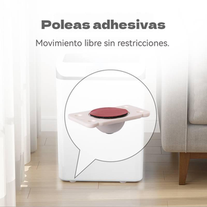 Roulettes adhésives pour meubles, type rigide sans frein, design minimaliste, installation facile, utilisation à domicile ou au bureau - Product Image 3