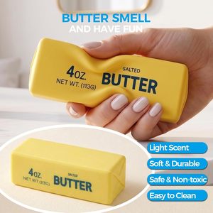 Juguete Antiestrés de TPR en Forma de Mantequilla, Juguete Sensorial para Niños y Niñas de 5 a 7 Años, Adultos - Product Image 3
