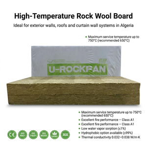 <span class=keywords><strong>Panneau</strong></span> d'isolation thermique et acoustique ignifuge en <span class=keywords><strong>laine</strong></span> <span class=keywords><strong>de</strong></span> <span class=keywords><strong>roche</strong></span> <span class=keywords><strong>de</strong></span> basalte haute densité 50 <span class=keywords><strong>mm</strong></span> UL pour l'Amérique du Nord - Product Image 2