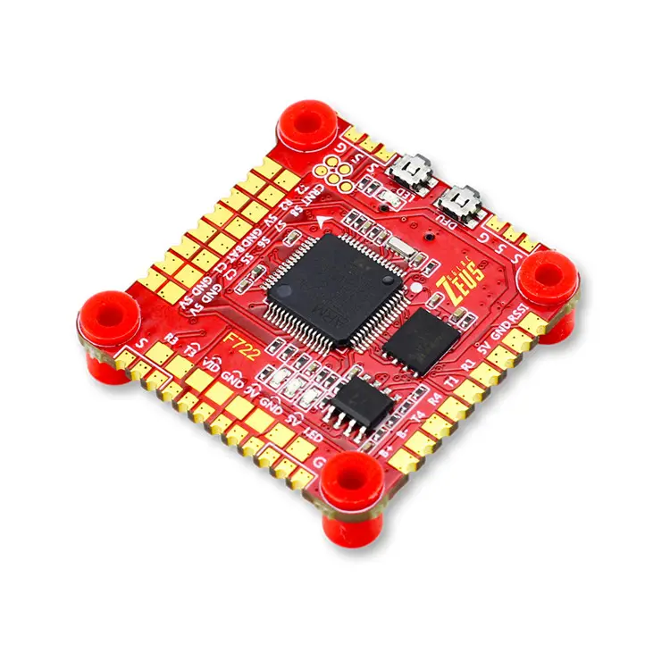 HGLRC Zeus F722 3-6S 30.5x30.5mm F7 Flight Controller with connectors for Air Unit GPS LED for FPV Racing Drone X8