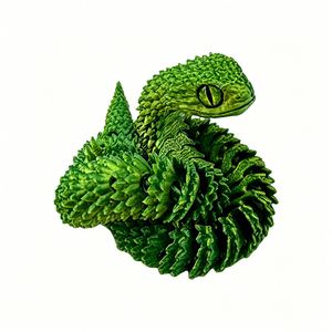 Wholesale Customized Snake Toy Plastic Flexible Snakes 3d Printed Toys for Creative Trend Gifts Rapid Prototype Manufacturing - Product Image 3