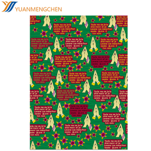 Tissu en jersey double face respirant et écologique en coton tissé batik 100 % personnalisé, idéal pour les vêtements de <span class=keywords><strong>bébé</strong></span> et les bandes de taille pour enfants - Product Image 4