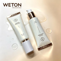 Tube en plastique vide WETON personnalisé de 30 mm de diamètre, 30 ml, pour essence, crème solaire, fond de teint liquide, base de maquillage, crème tonifiante