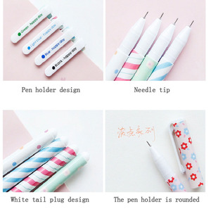 Promotional Stationery Gifts Wholesale 0.38mm Gel <strong>Pens</strong> <strong>Multiple</strong> <strong>Colors</strong> Plastic Custom Logo - Product Image 3