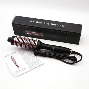 Hatteker Spazzola Elettrica Arricciacapelli per Uso Domestico, per Capelli Lunghi e Corti, Resistente al Calore, Strumento per Acconciature con Ricci Interni - Product Image 3