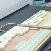 Jeu de Mahjong magnétique blanc de haute qualité, 166 tuiles, jeu de tuiles de Mahjong américain pour table de Mahjong électrique