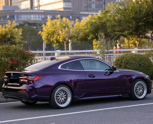 Autocollant de carrosserie de voiture, Super Paint Metal Midnight Purple, film de protection de voiture en vinyle changeant de couleur - Product Image 4