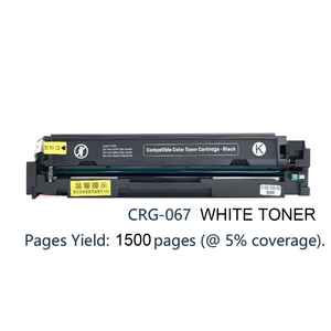 Kompatible MF654Cdw Weißtoner-Kartusche CRG-067 Toner MF657Cdw MF656Cdw MF651cw <span class=keywords><strong>MF655Cdw</strong></span> LBP631Cw LBP633Cdw - Product Image 1