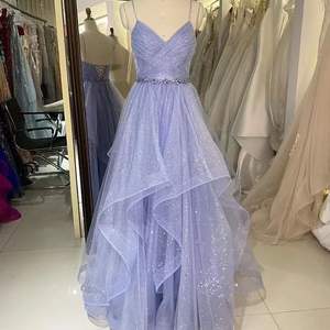 Sws449 <span class=keywords><strong>Prom</strong></span> Dress Verjaardagsjurk Jurk Korte Mouwen Shinny Veters Rug Meisjesrok - Product Image 6