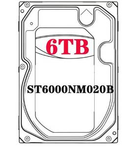 Disco Duro para Servidor Empresarial de 6 TB ST6000NM020B 7200 RPM - Product Image 1