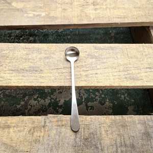 Cuchara para Postre de Acero Inoxidable DF406, Mango Largo de 13.8 cm, Cuchara Resistente para Servir Dulces en el Hogar - Product Image 4