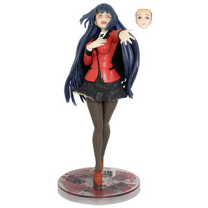 Whosale 21CM厘米Kakegurui强迫性赌徒Jabami Yumeko模型PVC动作人物玩具 - Product Image 5