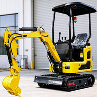 LIVRAISON GRATUITE Mini-excavatrice de 1 tonne avec moteur Kubota, CE EPA Euro 5 Diesel, excavatrices de 2 tonnes et 3 tonnes à vendre