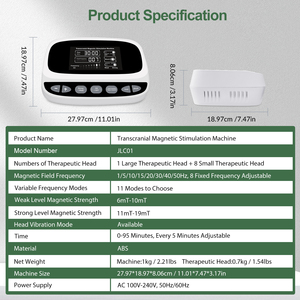 Dispositivo de Terapia TMS Recomendado por Especialistas, Estimulación Magnética No Invasiva para el Parkinson, la Ansiedad, la Recuperación de Accidentes Cerebrovasculares y la Adicción - Product Image 4