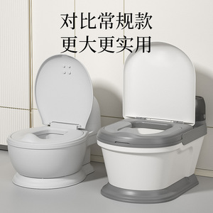 <b>Potty</b> <b>Training</b> Seat For Toddlers 3-6 Years Plastic Child Toilet Seat With Lid And Storage Container - Product Image 2