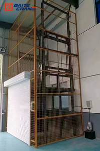 गोदाम के उपयोग के लिए 3 मीटर उठाने की ऊंचाई के साथ अनुकूलित भारी शुल्क 3 टन हाइड्रोलिक ड्राइव कार्गो लिफ्ट - Product Image 4