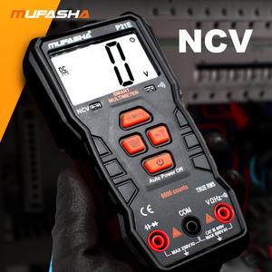 Kỹ thuật số vạn năng 6000 đếm AC/DC Volt kiểm tra <span class=keywords><strong>Meter</strong></span> Ohm Tester các biện pháp điện dung liên tục NCV tần số và True RMS - Product Image 2