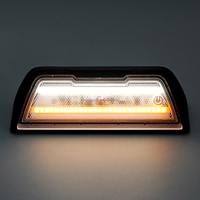 GNSOURCE DC12V Éclairage de travail pour barre de toit étanche IP67 avec contrôleur RF, haute luminosité 7W CRI 100, dimmable, construction en aluminium, double
