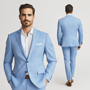Blazer Formal Elegante para Hombre, Chaqueta de Traje Casual con Diseño Moderno y Corte Entallado para Bodas, Fiestas, Oficina y Eventos Nocturnos - Product Image 5