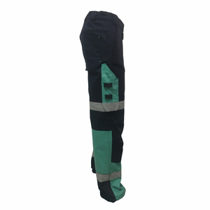Engelbert <span class=keywords><strong>Strauss</strong></span> Pantalon <span class=keywords><strong>de</strong></span> <span class=keywords><strong>travail</strong></span> pour homme Ignifuge Antistatique Taille Moyenne Genouillères Style Devant Plat Travailleur <span class=keywords><strong>de</strong></span> la Construction Foncé - Product Image 4